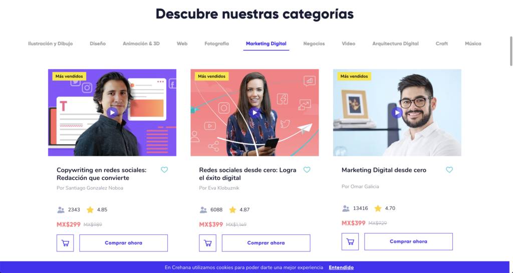Marketing Digital con Crehana