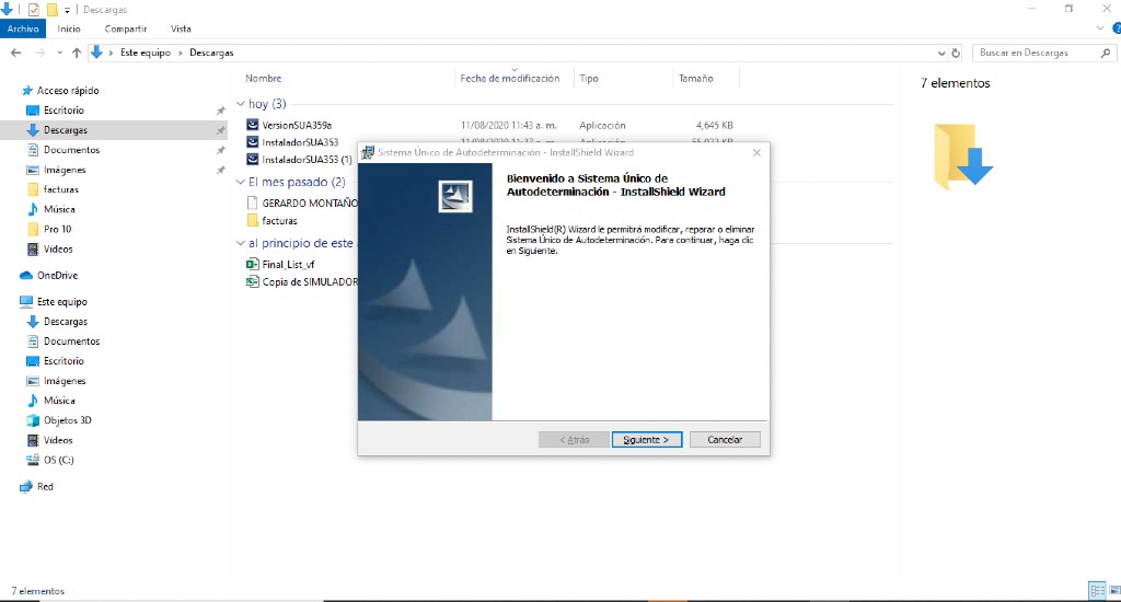 SUA instalacion 3-1