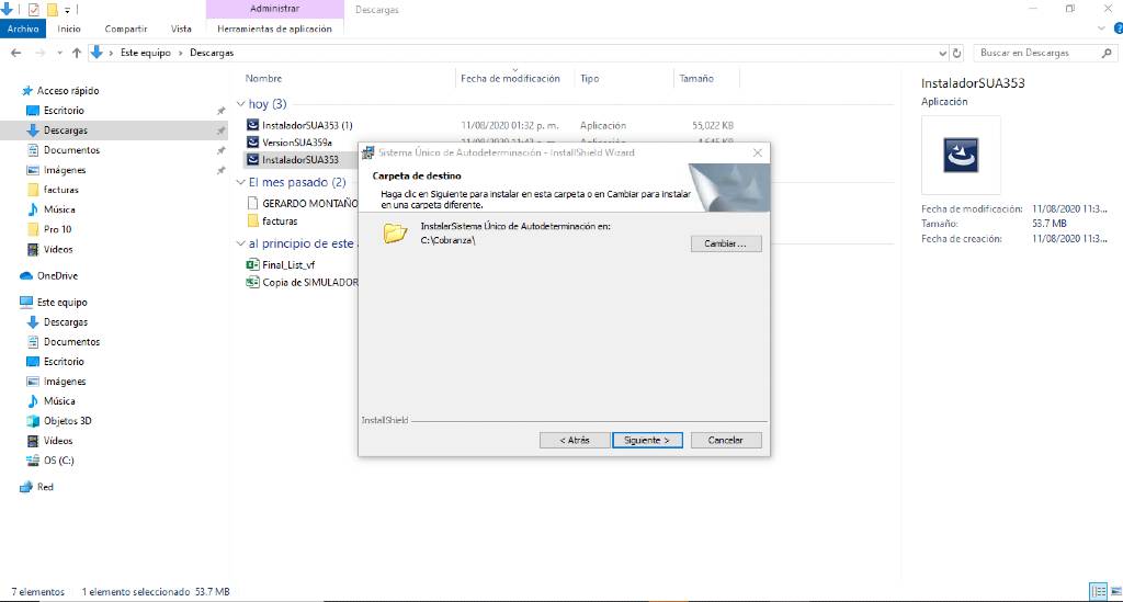 SUA instalacion 3-2