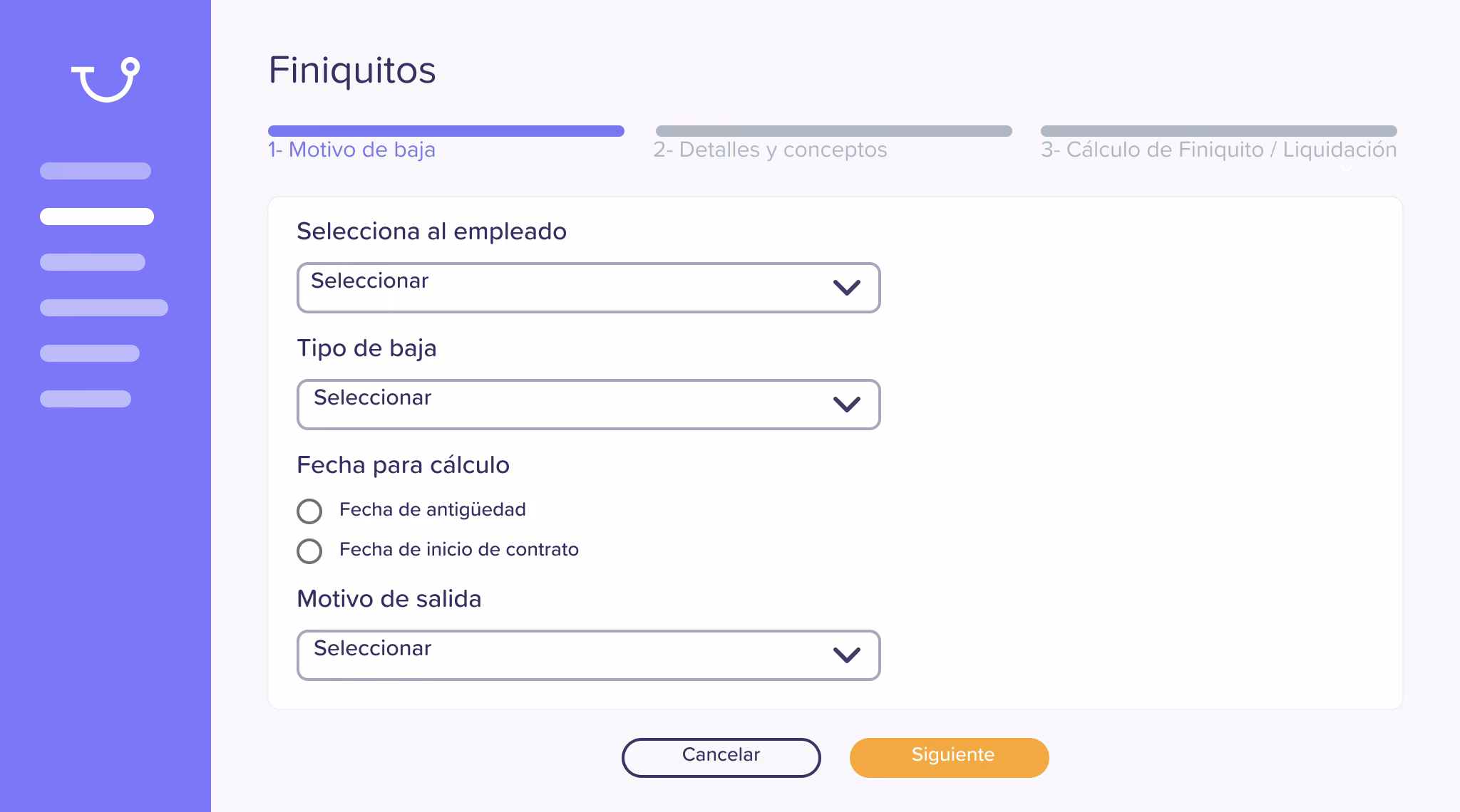 Calcula finiquitos y liquidaciones rápidamente
