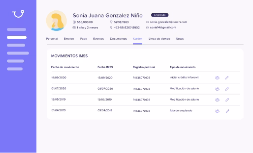 Mantén el control de los movimientos del IMSS de tus empleados